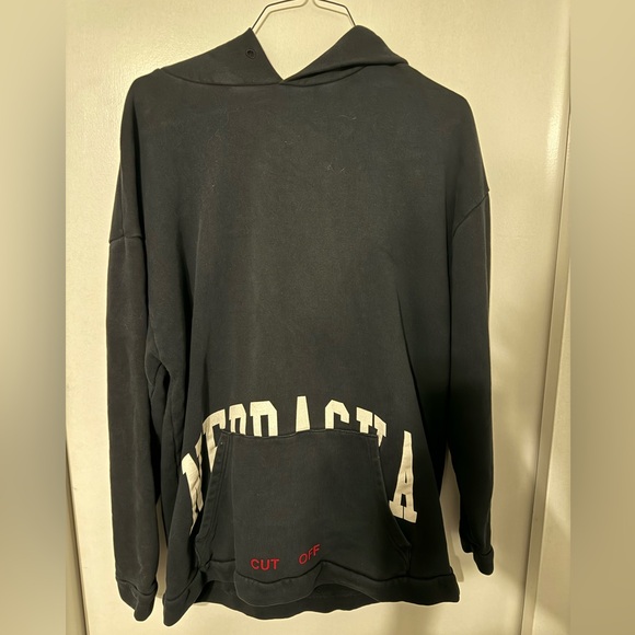 Off-White Virgil Abloh Cut Off Series Hoodie - Picture 1 of 11
